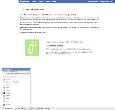 smsfacebook