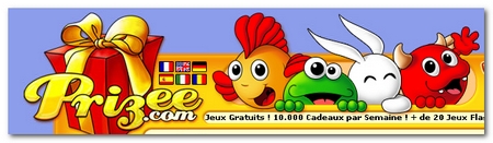 Vinci fantastici premi giocando con Prizee.com