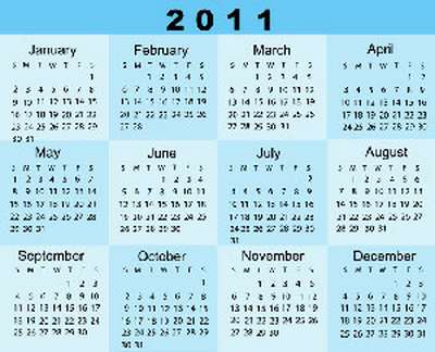 Wallpaper calendario 2011 Wallpaper calendario 2011