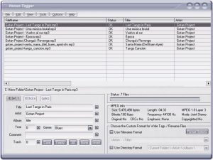 modificare tag file audio