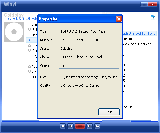 Wynil player musicale del futuro
