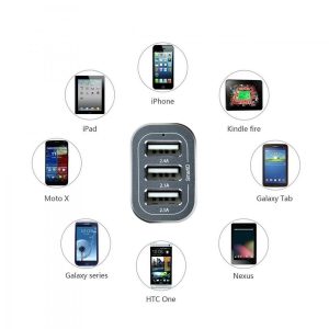 iClever® 6.6A 33W: recensione caricatore per auto a 3 porte USB iClever® 6.6A 33W: recensione caricatore per auto a 3 porte USB