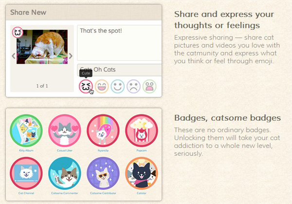 Catmoji, ecco il social network dedicato ai gatti