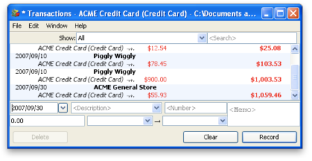 Programma per problemi di calcolo: Buddi