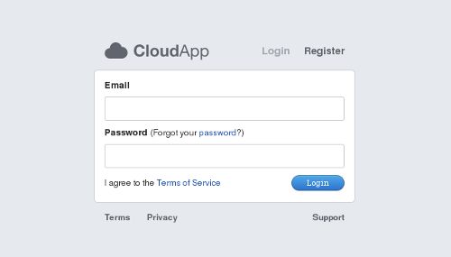 Archiviare file online su CloudApp