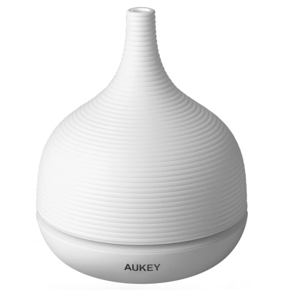 AUKEY: umidificatore con diffusore di aromi ad ultrasuoni da 500ml con 7 colori LED