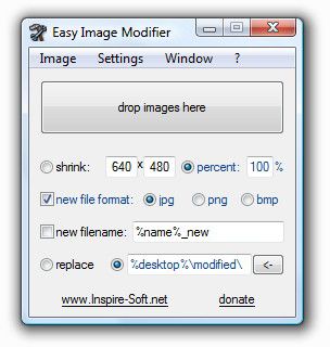 Modifica immagini con Easy Image
