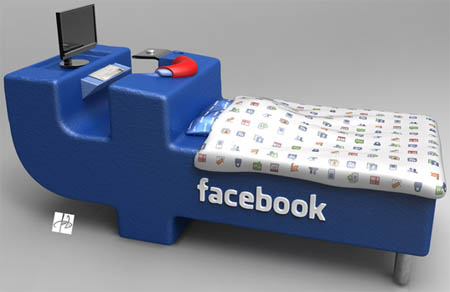 Letto Facebook per rimanere sempre collegati