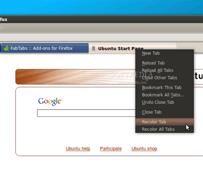 Firefox con schede colorate