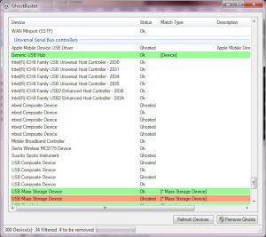 eliminare periferiche fantasma