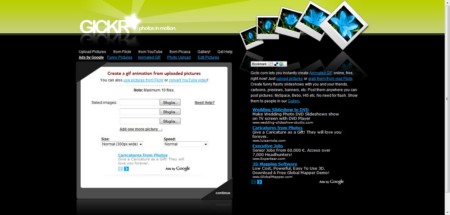 Creare velocemente immagini gif
