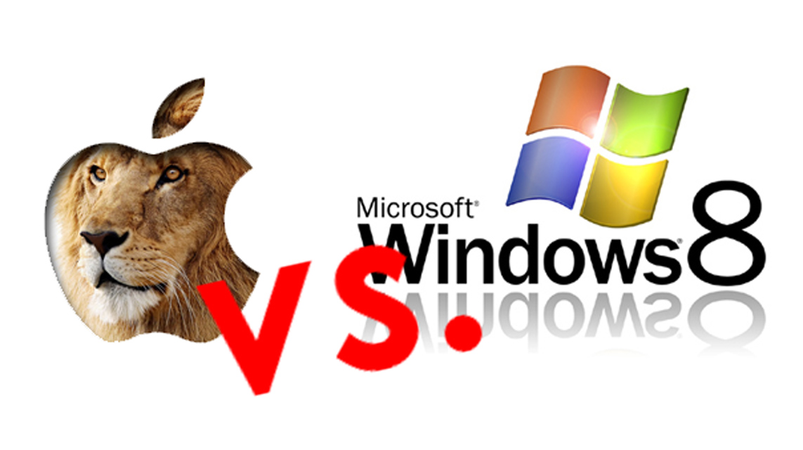 la sfida tra iOS X Lion e Windows 8