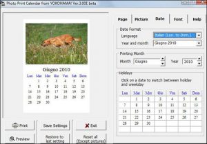 creare calendari personalizzati