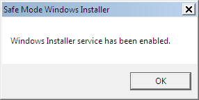 Eliminazione programmi modalità provvisoria