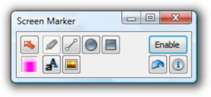Screen Marker: Salvare appunti sullo schermo Screen Marker: Salvare appunti sullo schermo