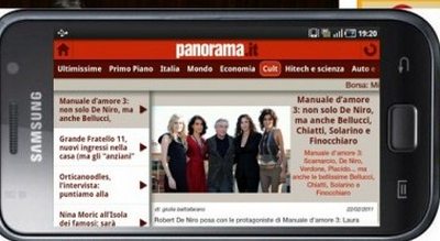 Samsung: l’arrivo delle riviste su smartphone
