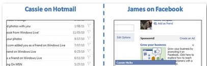 Hotmail e Facebook: ora una cosa unica