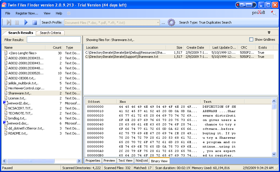 Scoprire quali file occupano maggiore spazio