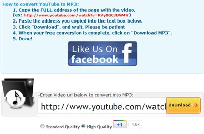 Download mp3 da Youtube