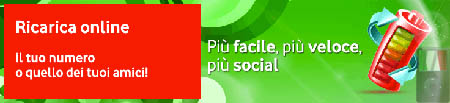 Ricaricare cellulare Vodafone su Facebook