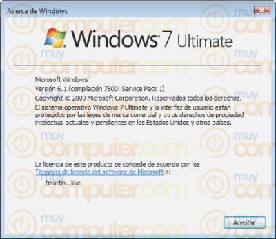 Windows 7 Service Pack: primo screenshot!