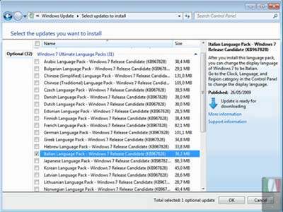 aggiornamenti Microsoft
