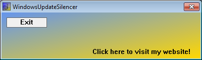 WindowsUpdateSilencer