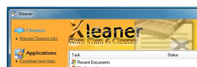 Pulizia del computer con Xleaner