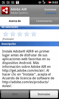 AdobeAir arriva su Android