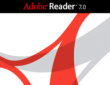 Lettore vocale per pdf: Adobe Reader 7.0