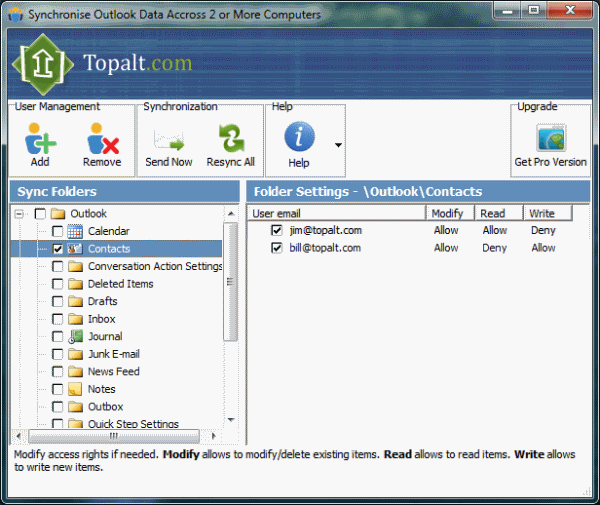 Altsync: sincronizzare Outlook Altsync: sincronizzare Outlook