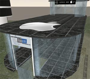 Apple brevetta negozio in stile Second Life