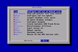 AVG Rescue Cd: Riparare computer infetti
