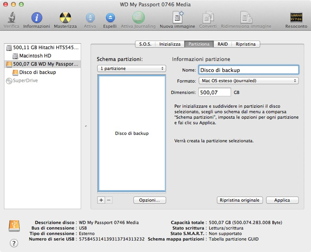Come si esegue backup di un Mac?