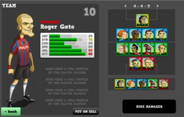 Giocare a calcio su Facebook