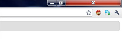 Pulsante X finestre: come ingrandirlo?