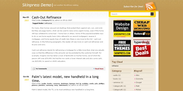 brown-wordpress-theme