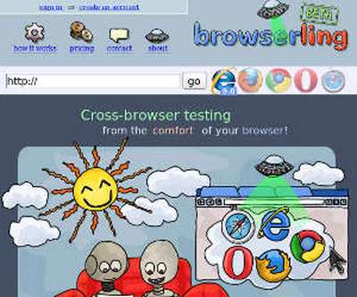 Browserling, testare siti web in diversi browser gratis