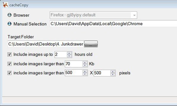 Come recuperare immagini dalla cache del pc