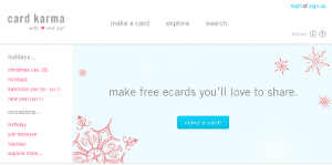 Card Karma, altro servizio per inviare ecard di auguri