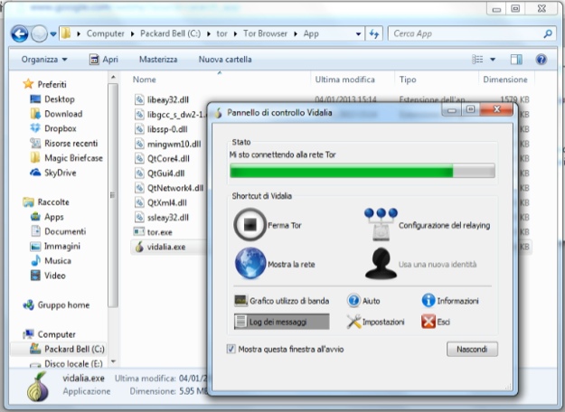 Come navigare anonimi con Google Chrome