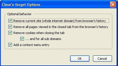 Eliminare le tracce di navigazione da qualsiasi sito