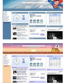 Scaricate temi dei fumetti per iGoogle