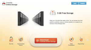 comodo online storage
