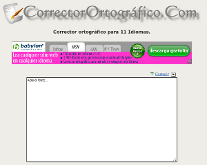 corrector ortografico
