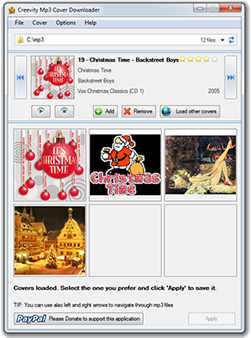 Creevity, mp3 cover downloader