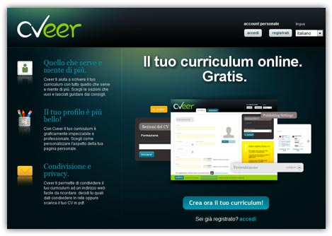 Curriculum vitae online