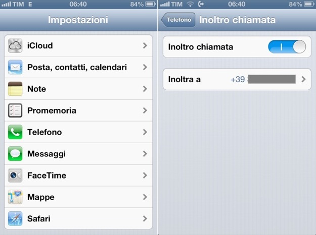 Come effettuare la deviazione delle chiamate su iPhone