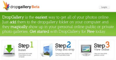 Caricare immagini online con DropGallery