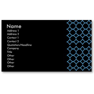 Creazione di biglietti da visita